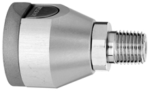 F N2O Puritan Quick Connect  to 1/4" M Medical Gas Fitting, Medical Gas Adapter, puritan quick connect, puritan Bennett quick connect, N2O, Nitrous Oxide, Nitrous Oxide quick connect, Nitrous Oxide quick-connect, puritan female to 1/4 male